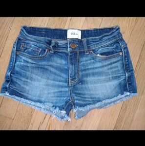 EUC BKE Denim Raw Hem Shorts 26